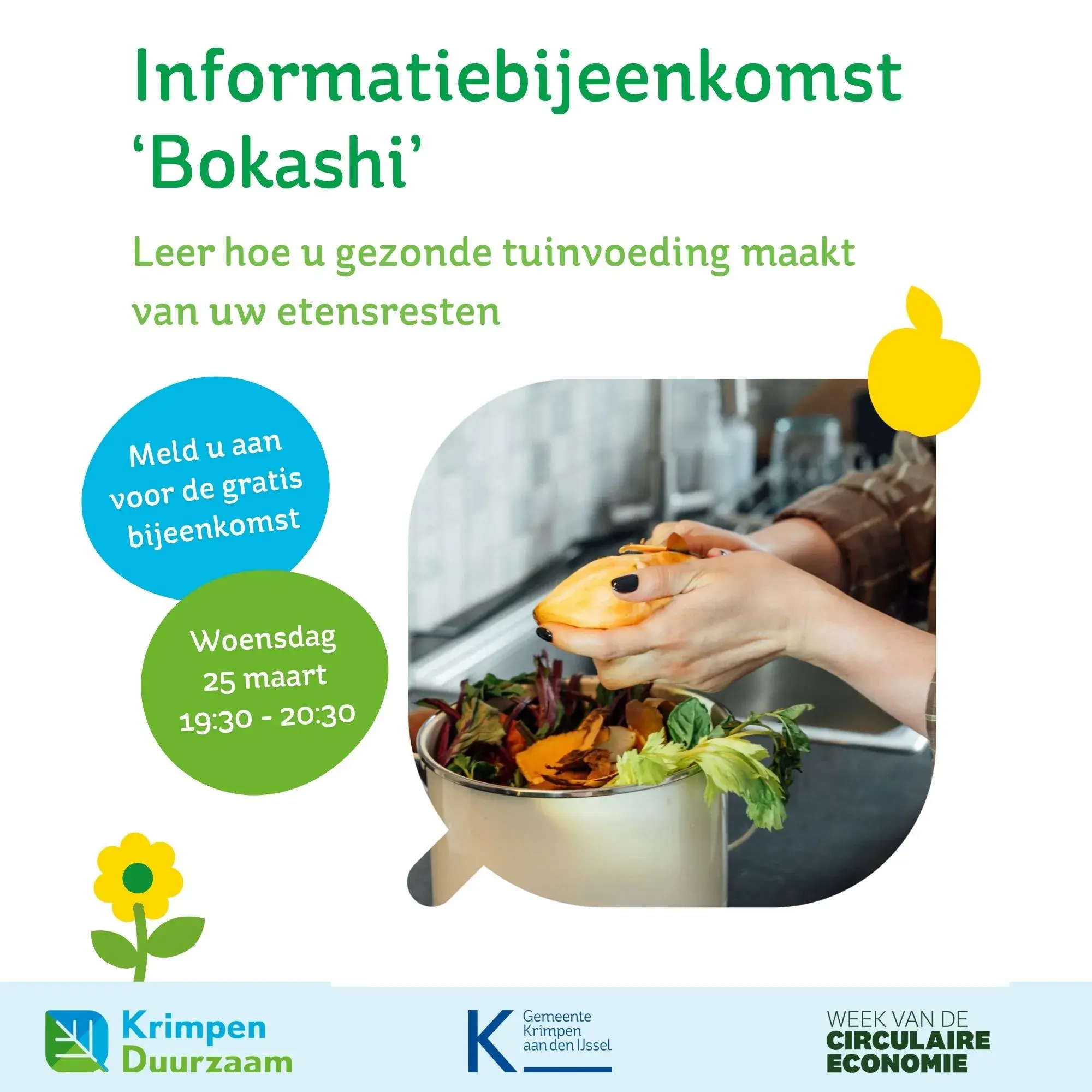 Afbeelding van Leer composteren met Bokashi