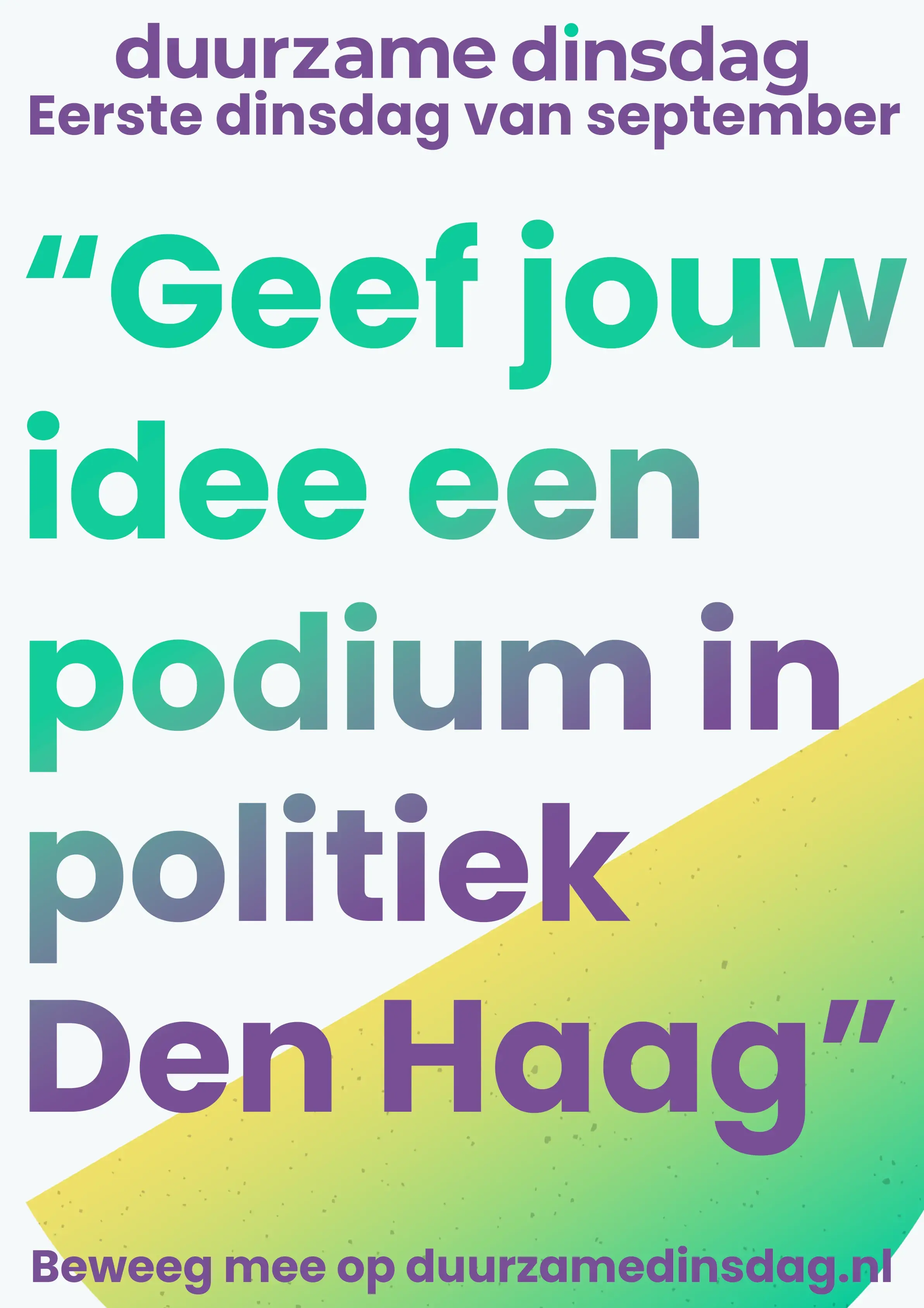 Afbeelding van Duurzame Dinsdag 2026