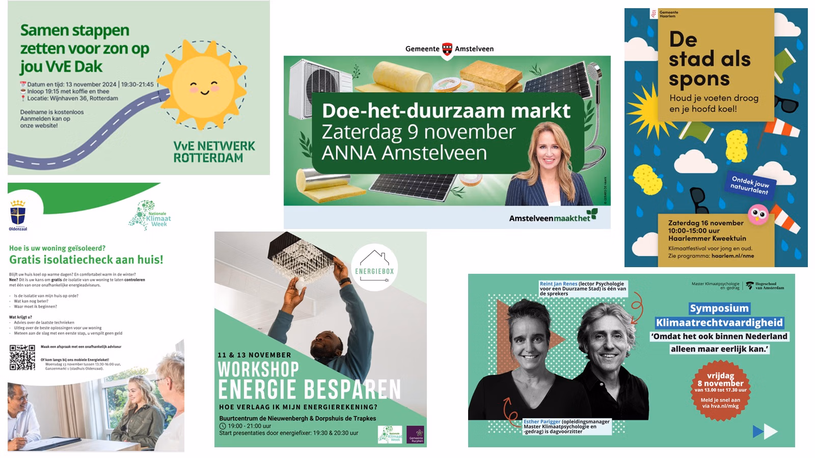 Terugblik Klimaatgemeenten activiteiten Klimaatweek 2024