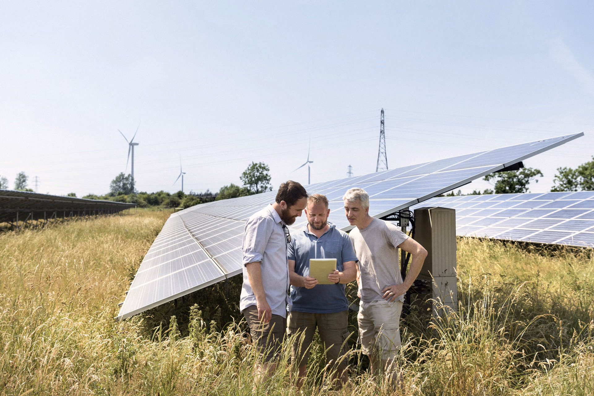 Klimaatsupporters over duurzame energie