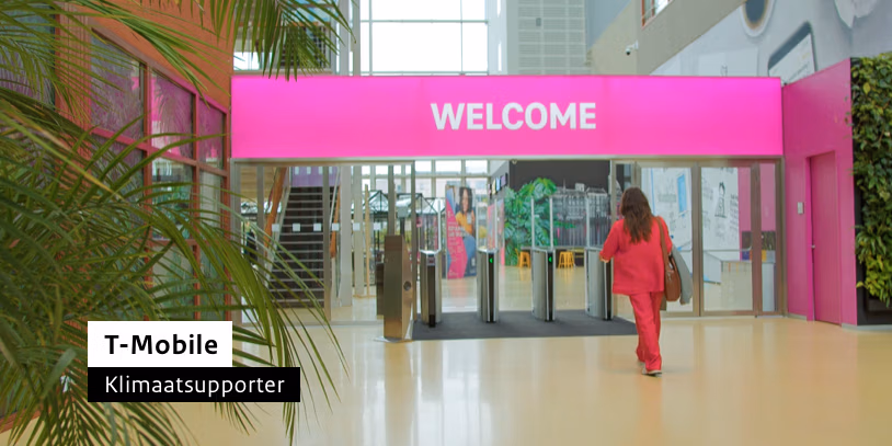 Klimaatsupporter T-Mobile