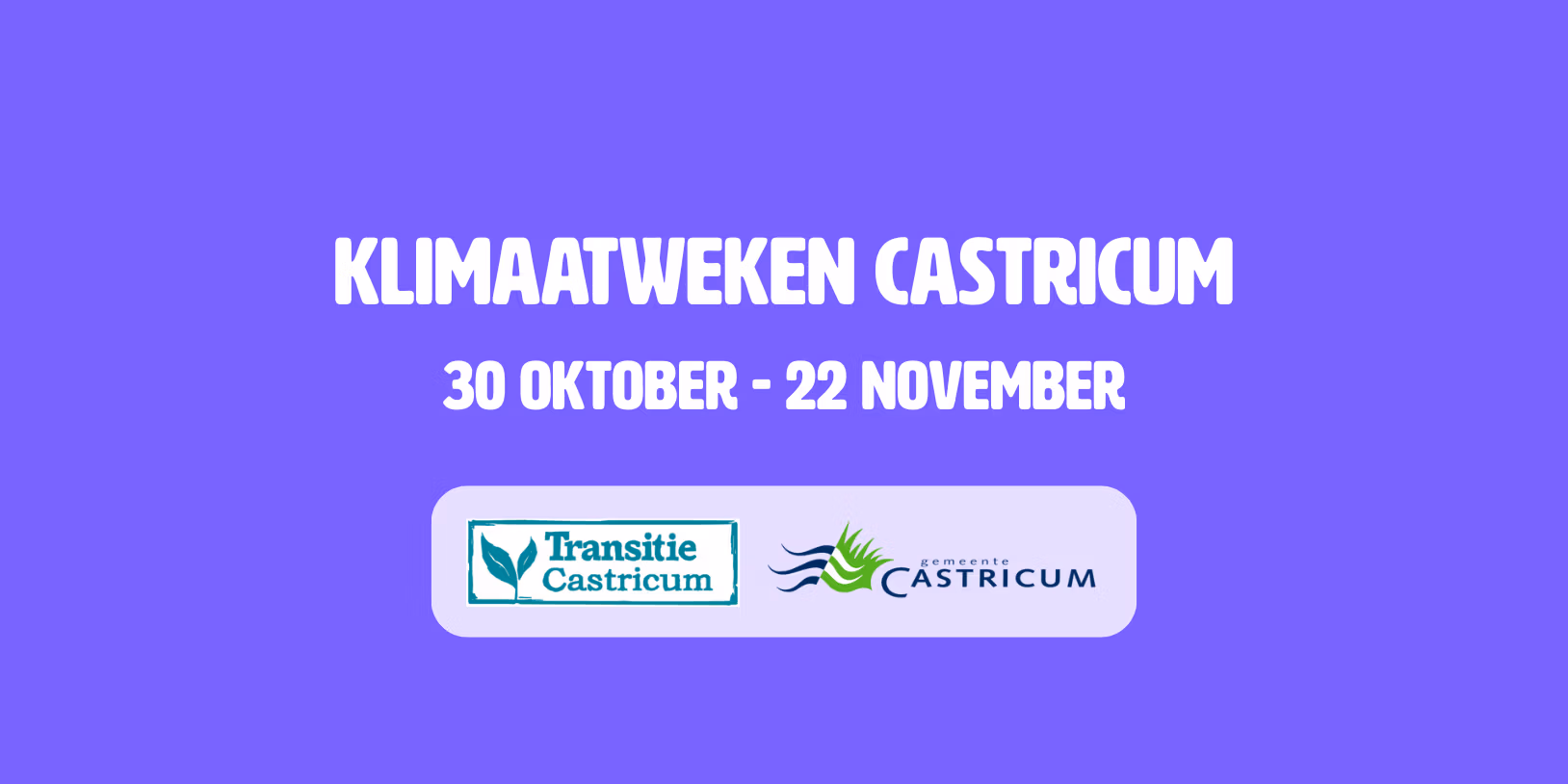 Klimaatweken Castricum
