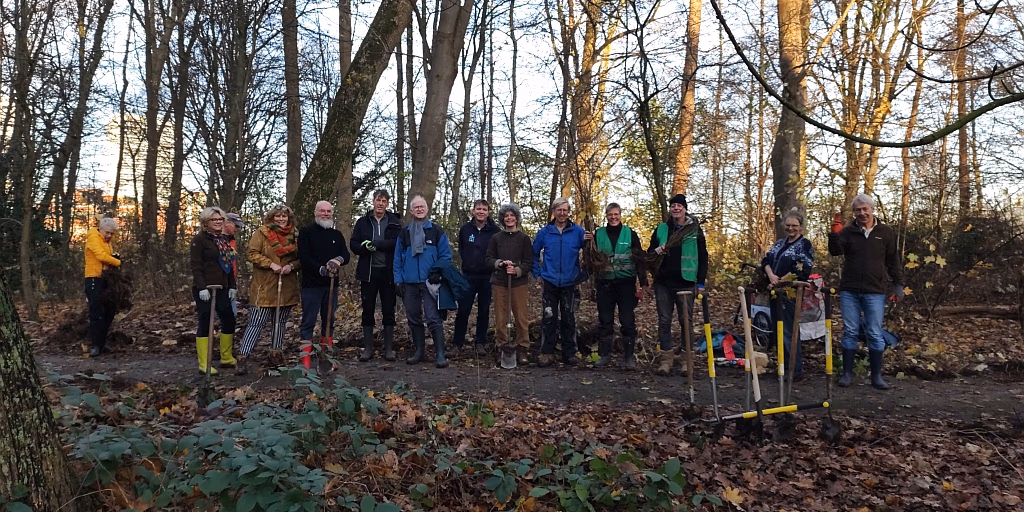 Oogstmiddag Park Groenestein met wethouder Mirjam Wijnja
