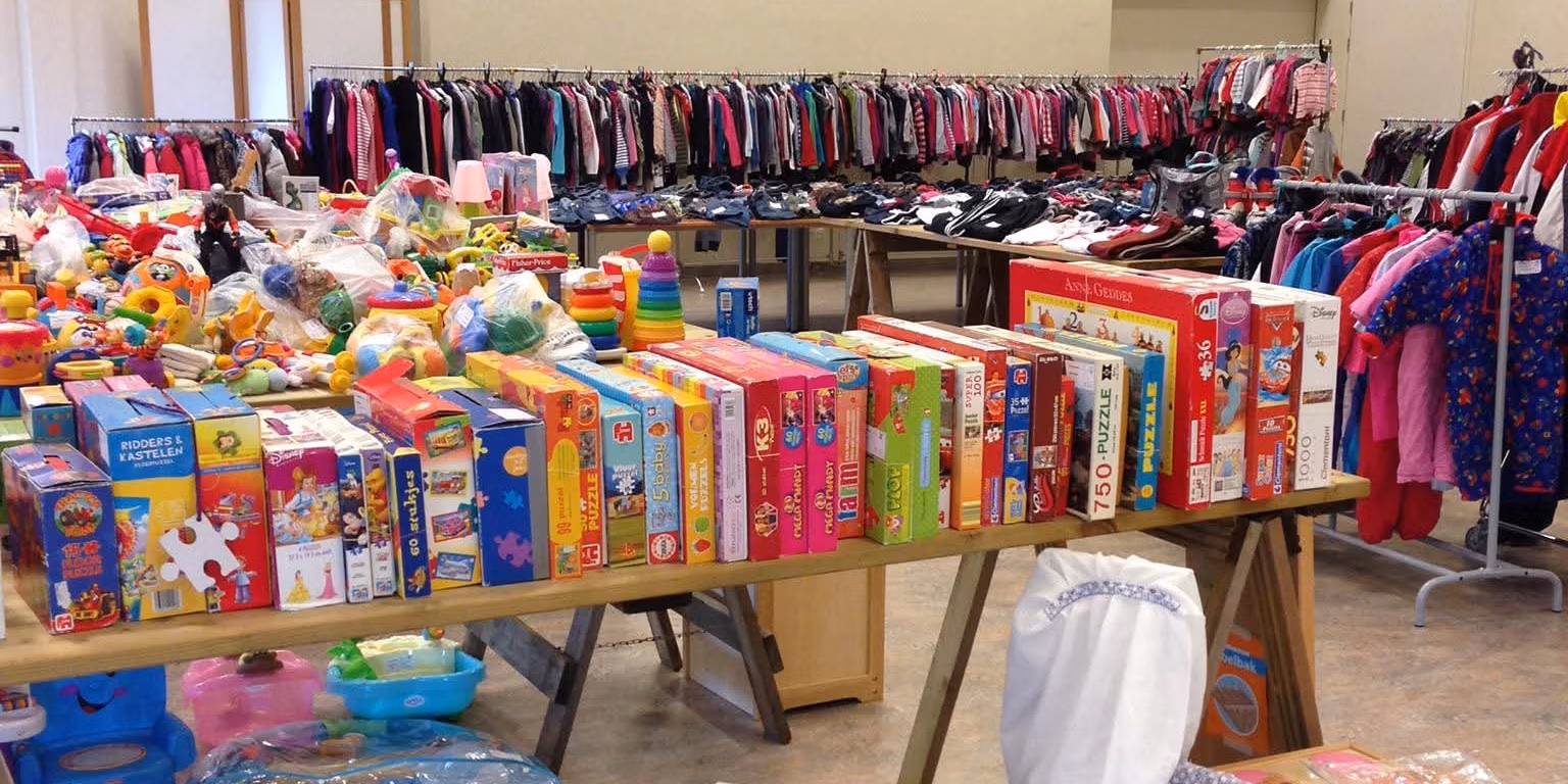 Kinderkleding en speelgoedbeurs