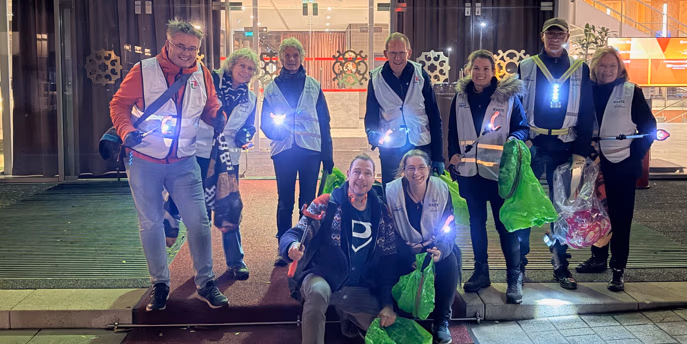 Plandelen in het pikkedonker