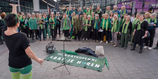 Klimaatkoor  Openbare repetitie